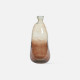  LIDO Glass Vase dark brown-sand