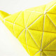 Geo origami pillow-M Yellow [Stock x1]