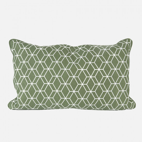 Cushion Hexagon jungle green Cushion Hexagon jungle green
