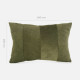 Cushion Ribbed Velvet Polyester, Moss Green