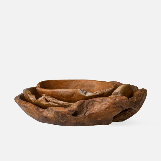 Teak Root Bowl