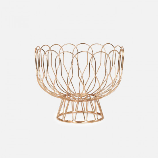 Fruit Bowl Wired - Copper