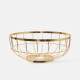 Fruit basket Open Grid metal gold plated [SALE]