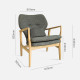 [SALE] Vodder Lounge Chair, Oak, W65 
