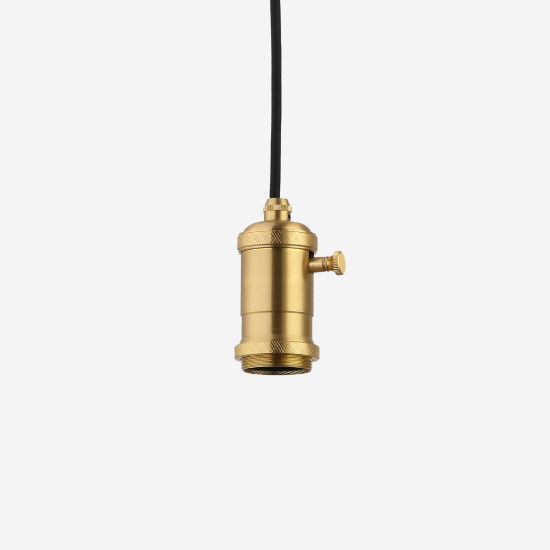 Brass Pendant Lamp with rotary dimmer Brass Pendant Lamp with rotary dimmer