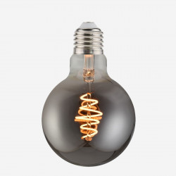 SIMBULB MEGA-GOT LED spiral filament dimmable bulb, Smoky, D160