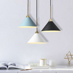 SCANDI CONE Pendant, Steel Blue [Display]