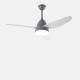 SIM Ceiling LED with Fan, Classic Grey [SALE]