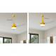 SIM Ceiling LED with Fan, Classic Grey SIM Ceiling LED with Fan, Classic Grey