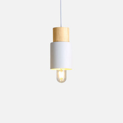 SCANDI Cylinder pendant, Snow White [Stockx1]