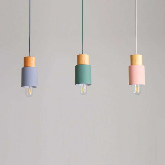 SCANDI Cylinder pendant, Aloe Green [Display]