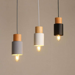 SCANDI Cylinder pendant, Snow White [Stockx1]