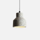 Terrazzo Pendant, White [Display]