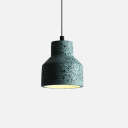 Terrazzo Pendant, Green [Display]