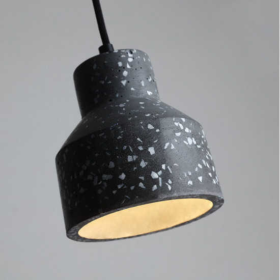 Terrazzo Pendant, White [Display]