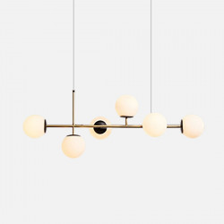 MONASH 6 Bulb Ceiling Light V2, Golden [ 3 left ]