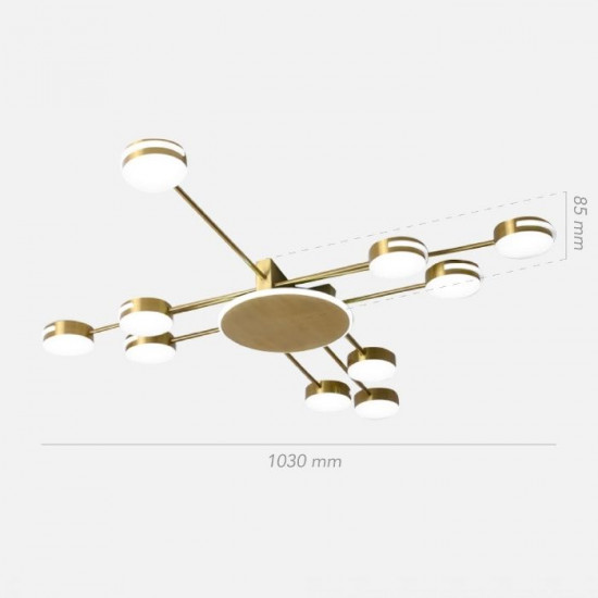 LED Ceiling Light, 10B Switchable LED Ceiling Light, 10B Switchable