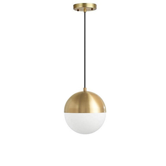 JUNIT Drop Pendant, Brass