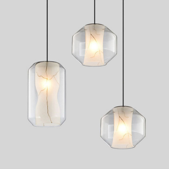 Artificial Marble Glass Pendant S Artificial Marble Glass Pendant S