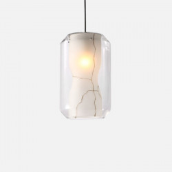 [SALE] Artificial Marble Glass Pendant L [Stock x2]