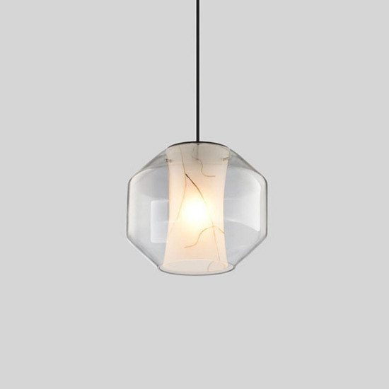 Artificial Marble Glass Pendant S