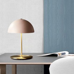 Table lamp Bonnet metal Pink [Display]