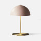 Table lamp Bonnet metal Pink Table lamp Bonnet metal Pink