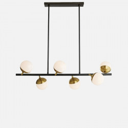 Hayes Linear Chandelier, 6 bulbs [SALE]