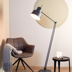 WESLY black Floor Lamp [Newly displayed]