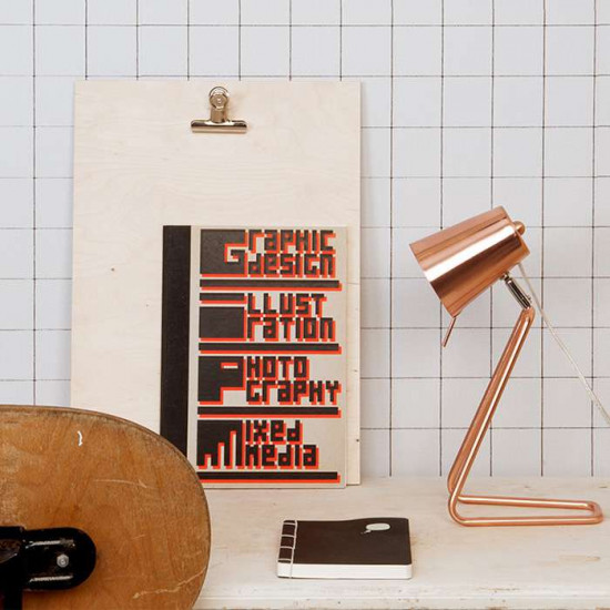 [SALE] Z Table Lamp - Brass [DISPLAY Left]