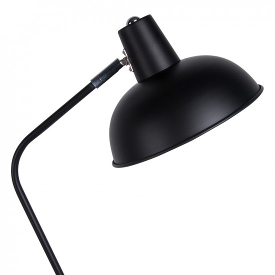 [SALE] Floor Lamp Hood Matt Black Iron