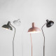 [SALE] Floor Lamp Hood Matt Black Iron