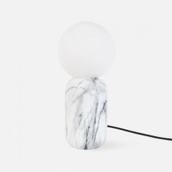 Table Lamp Gala white marble