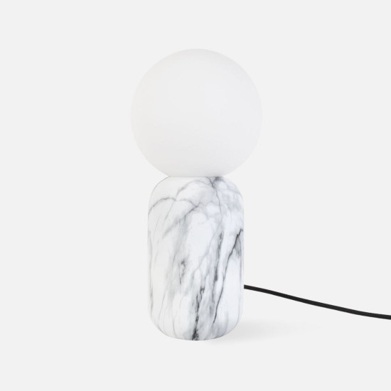 Table Lamp Gala white marble