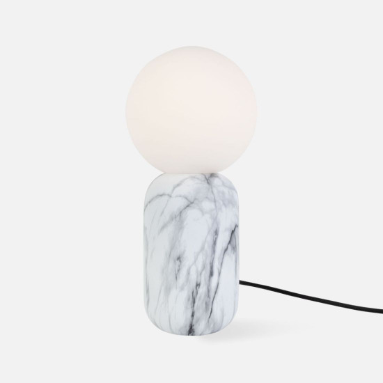 Table Lamp Gala white marble