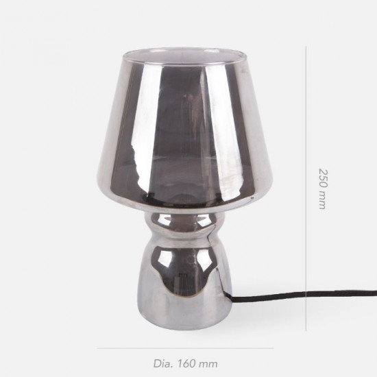 Table lamp Classic Glass chrome