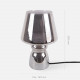 Table lamp Classic Glass chrome