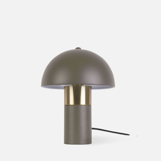 Table Lamp Seta metal taupe