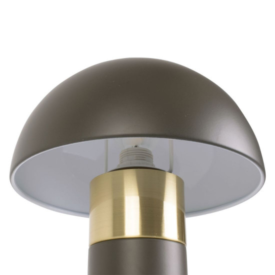 Table Lamp Seta metal taupe