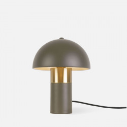 Table Lamp Seta metal taupe