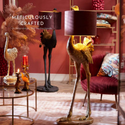 OSTRICH antique bronze