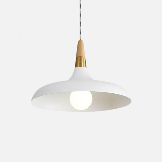 UFO Pendant, White