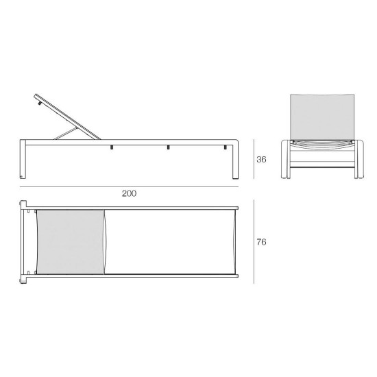 Sunlounger – Lui & Lei Sunlounger – Lui & Lei