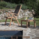 Adjustable dining armchair 5 position Macao Adjustable dining armchair 5 position Macao