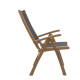 Adjustable dining armchair 5 position Macao Adjustable dining armchair 5 position Macao
