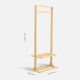DOLCH Wooden Clothes Hanger, Natural Oak DOLCH Wooden Clothes Hanger, Natural Oak