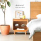 [SALE] RATTAN Bedside Table, Cherrywood