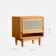 [SALE] RATTAN Bedside Table, Cherrywood
