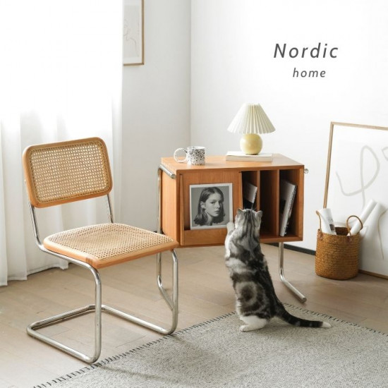 NADINE Bedside Table, Cherrywood NADINE Bedside Table, Cherrywood
