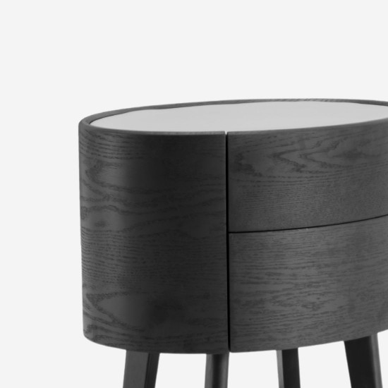 NOVA Round Bedside Table